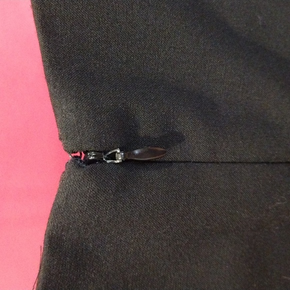 Calvin Klein women's sleeveless dress with faux leather waistband. VGUC. Size 12 - Picture 7 of 8